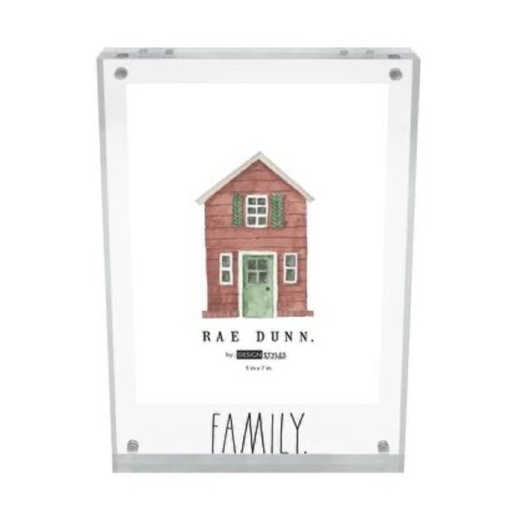 Rae Dunn “Family” acrylic freestanding frame - 5”x7”